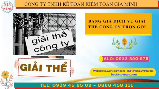 Dịch vụ giải thể công ty nhanh gọn tại Hòa Bình