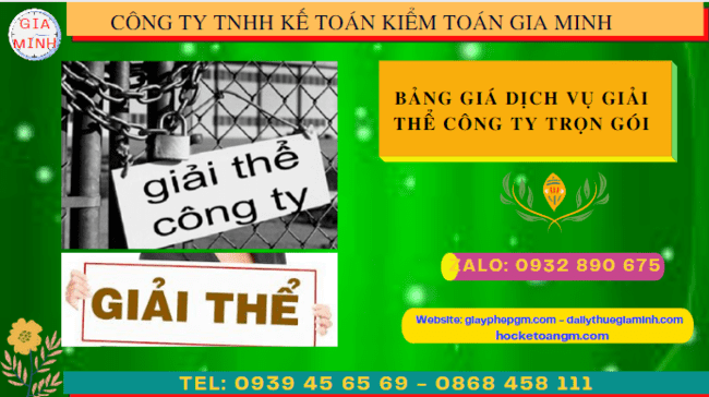 Dịch vụ giải thể công ty doanh nghiệp uy tín tại Hòa Bình