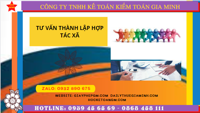Tư vấn thành lập hợp tác xã tại hậu giang 6 Quy trình thủ tục thành lập hợp tác xã tại Hậu Giang