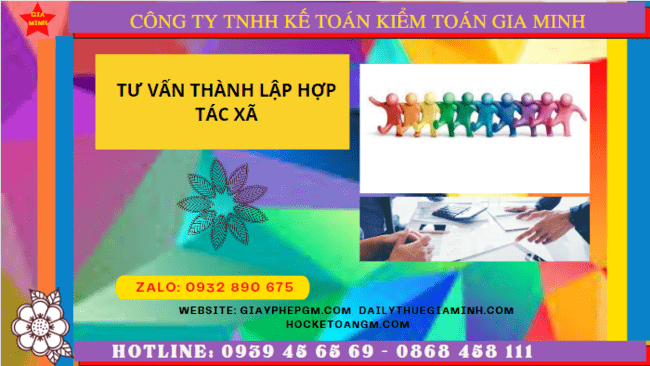 Tư vấn thành lập hợp tác xã tại khánh hòa 6 Quy trình thủ tục thành lập hợp tác xã tại Khánh Hòa