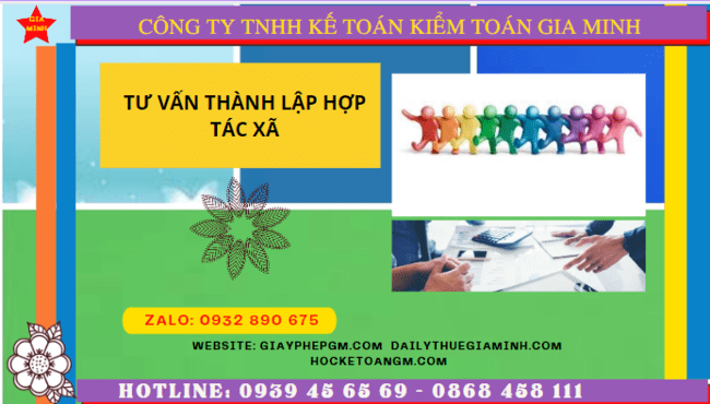 Tư vấn thành lập hợp tác xã tại Thái Nguyên 6 Quy trình thủ tục thành lập hợp tác xã tại Thái Nguyên