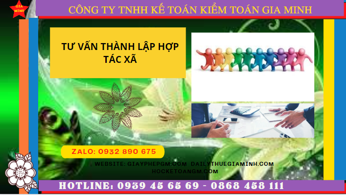 Tư vấn thành lập hợp tác xã tại thành phố phủ lý 4 Hồ sơ và thủ tục đăng ký thành lập hợp tác xã tại Thành phố Phủ Lý