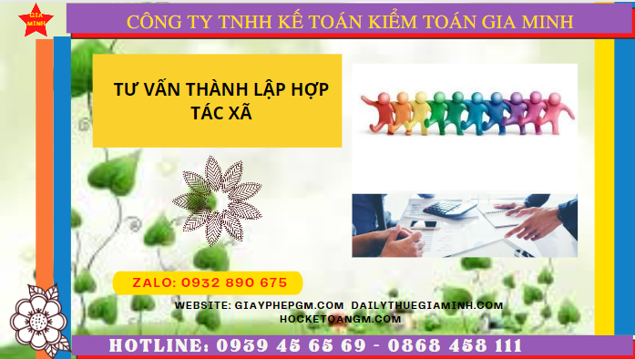 Tư vấn thành lập hợp tác xã tại quận 4 4 Hồ sơ và thủ tục đăng ký thành lập hợp tác xã tại Quận 4 - TPHCM