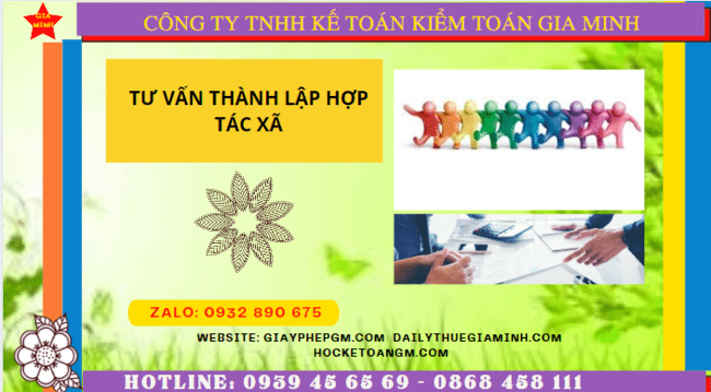 Tư vấn thành lập hợp tác xã tại quận thanh khê 4 Hồ sơ và thủ tục đăng ký thành lập hợp tác xã tại Quận Thanh Khê