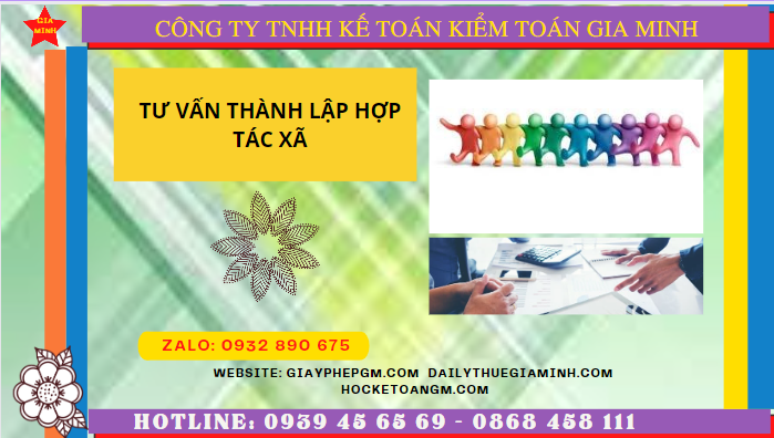 Tư vấn thành lập hợp tác xã tại đồng naiAI 4 Hồ sơ và thủ tục đăng ký thành lập hợp tác xã tại Đồng Nai