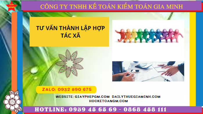 Hồ sơ và thủ tục đăng ký thành lập hợp tác xã tại Gia Lai