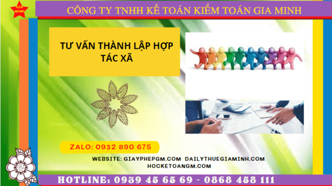 Tư vấn thành lập hợp tác xã tại phú yên 4 Hồ sơ và thủ tục đăng ký thành lập hợp tác xã tại Phú Yên