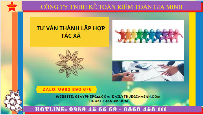 Tư vấn thành lập hợp tác xã tại quảng bình 4 Hồ sơ và thủ tục đăng ký thành lập hợp tác xã tại Quảng Bình