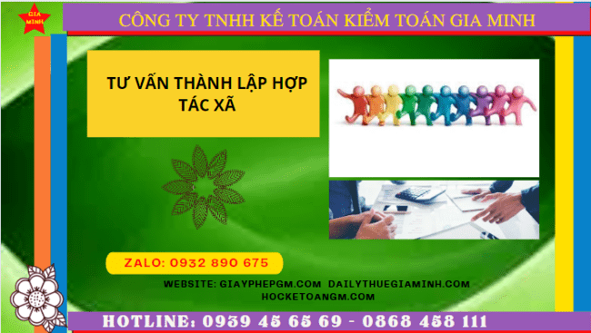 Tư vấn thành lập hợp tác xã tại nam định 7 Hồ sơ và thủ tục đăng ký thành lập hợp tác xã tại Nam Định