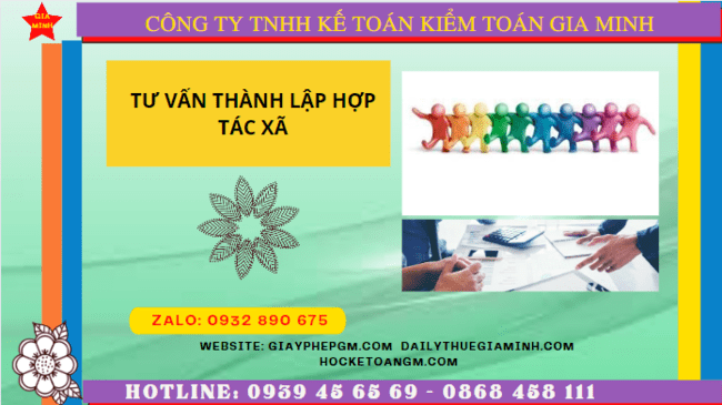 Tư vấn thành lập hợp tác xã tại phú thọ 4 Hồ sơ và thủ tục đăng ký thành lập hợp tác xã tại Phú Thọ