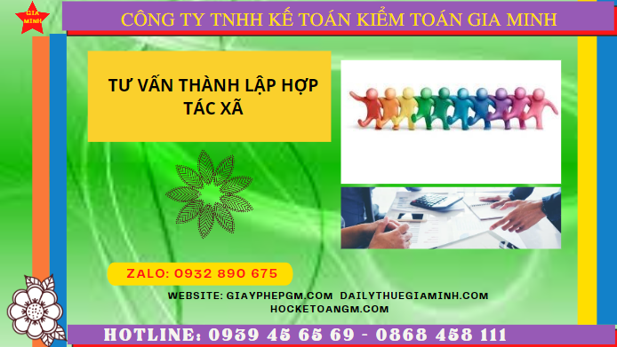Tư vấn thành lập hợp tác xã tại Lao Cai 4 Hồ sơ và thủ tục đăng ký thành lập hợp tác xã tại Lào Cai
