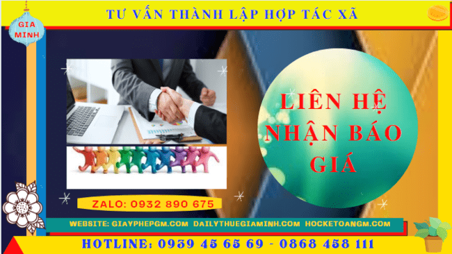 Tư vấn thành lập hợp tác xã tại phú quốc 5 Chi phí dịch vụ thành lập hợp tác xã tại Phú Quốc