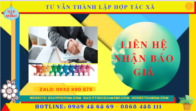 Tư vấn thành lập hợp tác xã tại long an 5 Chi phí dịch vụ thành lập hợp tác xã tại Long An