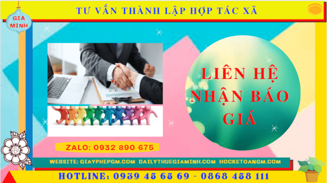 Tư vấn thành lập hợp tác xã tại vũng tàu 5 Chi phí dịch vụ thành lập hợp tác xã tại Vũng Tàu