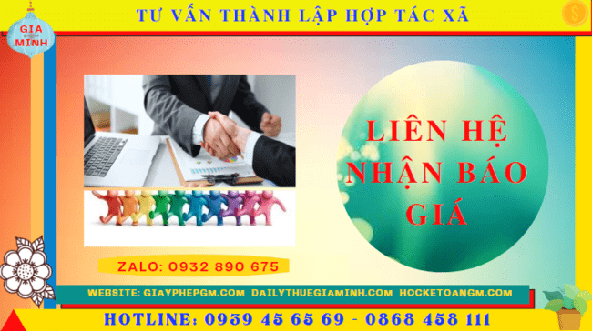 Tư vấn thành lập hợp tác xã tại kon tum 5 Chi phí dịch vụ thành lập hợp tác xã tại Kon Tum