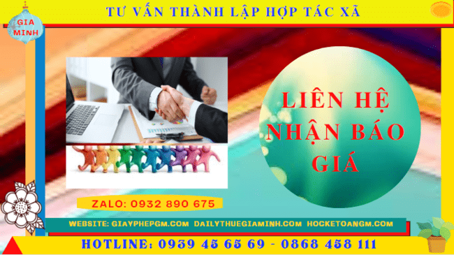 Tư vấn thành lập hợp tác xã tại phú yên 5 Chi phí dịch vụ thành lập hợp tác xã tại Phú Yên