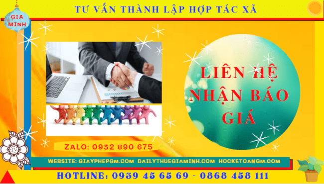 Tư vấn thành lập hợp tác xã tại quảng nam 5 Chi phí dịch vụ thành lập hợp tác xã tại Quảng Nam