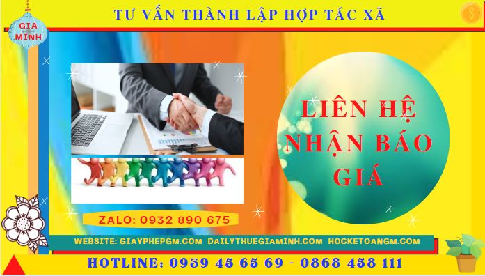 Tư vấn thành lập hợp tác xã tại nghệ an 5 Chi phí dịch vụ thành lập hợp tác xã tại Nghệ An