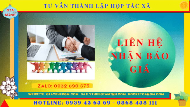 Tư vấn thành lập hợp tác xã tại quảng bình 5 Chi phí dịch vụ thành lập hợp tác xã tại Quảng Bình