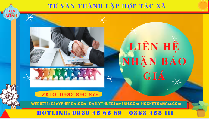 Tư vấn thành lập hợp tác xã tại bắc kạn 5 Chi phí dịch vụ thành lập hợp tác xã tại Bắc Kạn
