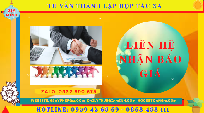 Tư vấn thành lập hợp tác xã tại quảng ninh 5 Chi phí dịch vụ thành lập hợp tác xã tại Quảng Ninh