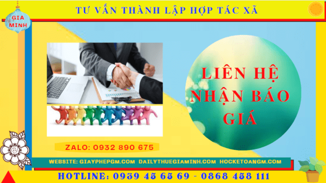 Tư vấn thành lập hợp tác xã tại Lai Châu 5 Chi phí dịch vụ thành lập hợp tác xã tại Lai Châu