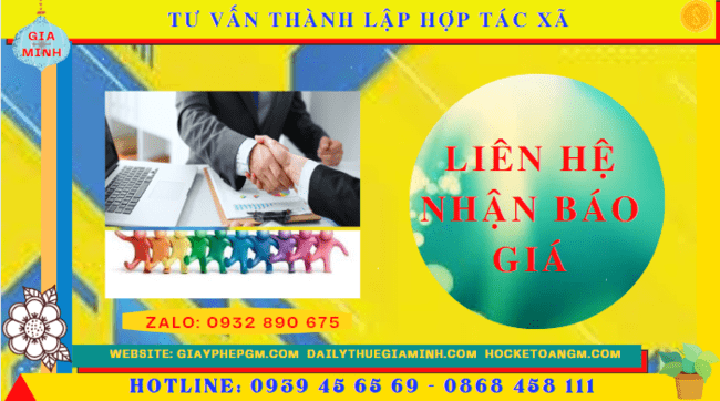 Tư vấn thành lập hợp tác xã tại Lao Cai 5 Chi phí dịch vụ thành lập hợp tác xã tại Lào Cai