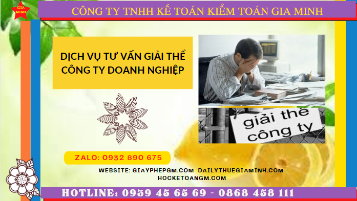 DỊCH VỤ TƯ VẤN GIẢI THỂ CÔNG TY DOANH NGHIỆP TẠI HẬU GIANG 6 Làm thủ tục giải thể công ty doanh nghiệp tại Hậu Giang