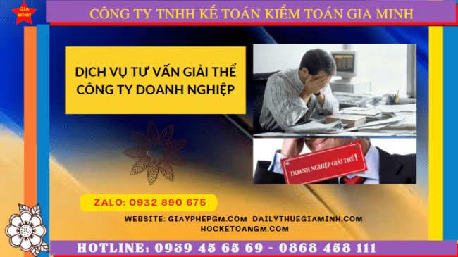DỊCH VỤ TƯ VẤN GIẢI THỂ CÔNG TY DOANH NGHIỆP TẠI HÀ NAM 6 Dịch vụ tư vấn giải thể công ty doanh nghiệp tại Hà Nam