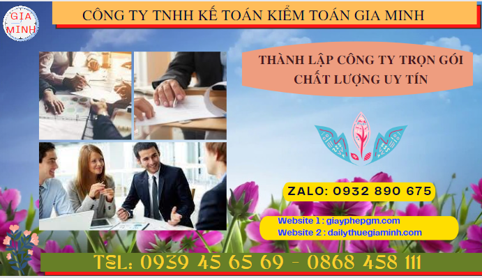 Thành lập công ty trọn gói chất lượng uy tín nhất tại yên bái 4 Dịch vụ đăng ký thành lập công ty trọn gói tại Yên Bái