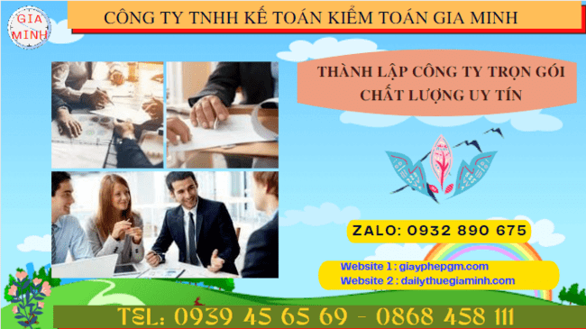 Thành lập công ty trọn gói chất lượng uy tín nhất tại quận hoàng mai 4 Dịch vụ đăng ký thành lập công ty trọn gói tại Quận Hoàng Mai - Hà Nội