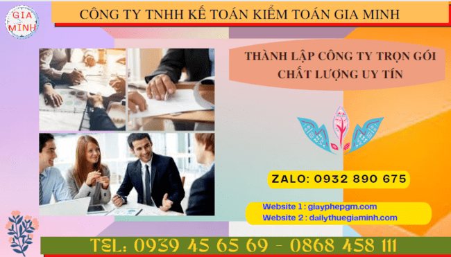 Thành lập công ty trọn gói chất lượng uy tín nhất tại thành phố hải phòng 6 Tư vấn dịch vụ thành lập công ty trọn gói tại thành phố Hải Phòng