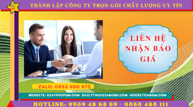 Thành lập công ty trọn gói chất lượng uy tín nhất tại quận 7 - tphcm 5 Chi phí thành lập công ty trọn gói tại Quận 7 - TPHCM