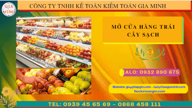 Kinh nghiệm mở cửa hàng trái cây sạch tại Hà Tĩnh