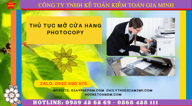 THỦ TỤC MỞ CỬA HÀNG PHOTOCOPY TẠI BÌNH THUẬN 6 Kinh nghiệm mở tiệm photocopy tại Bình Thuận