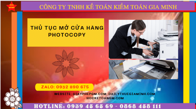 Thủ tục mở cửa hàng photocopy tại kiên giang 4 Tư vấn mở cửa hàng photocopy tại Kiên Giang