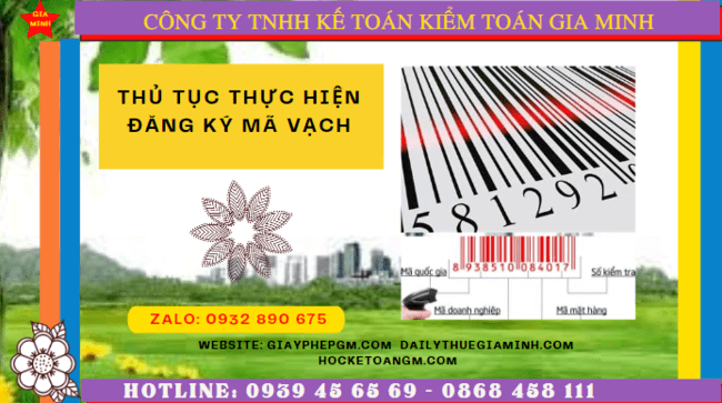 THỦ TỤC THỰC HIỆN ĐĂNG KÝ MÃ VẠCH TẠI QUẬN ĐỐNG ĐA 4 Dịch vụ đăng ký mã vạch trọn gói tại Quận Đống Đa - Hà Nội