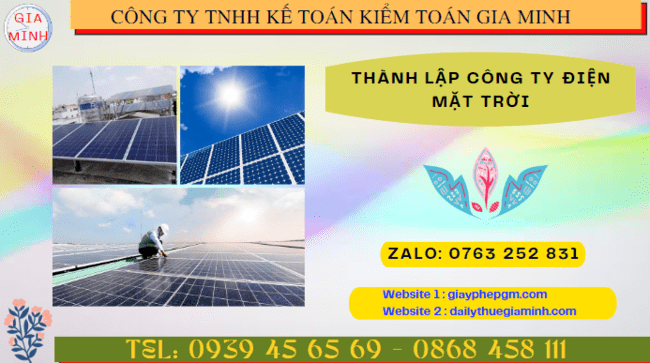 Thành lập công ty điện mặt trời tại sơn la 4 Điều kiện thành lập công ty điện mặt trời ở Sơn La