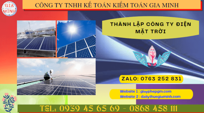 Thành lập công ty điện mặt trời tại quận 1 - tphcm 6 Thành lập doanh nghiệp sản xuất năng lượng mặt trời tại Quận 1 - TPHCM