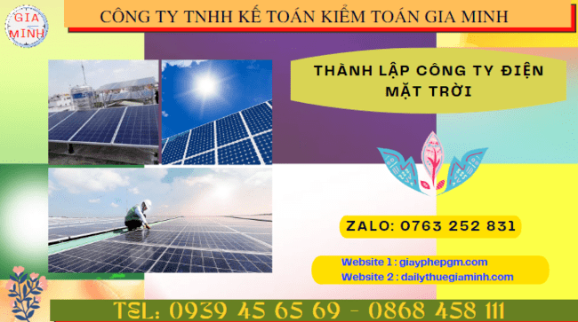 Thành lập công ty điện mặt trời tại quận 3 - tphcm 6 Thành lập doanh nghiệp sản xuất năng lượng mặt trời tại Quận 3 - TPHCM