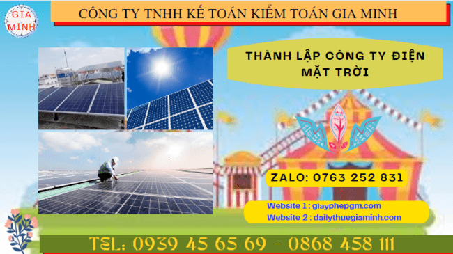 Thành lập công ty điện mặt trời tại quận 5 - tphcm 6 Thành lập doanh nghiệp sản xuất năng lượng mặt trời tại Quận 5 - TPHCM