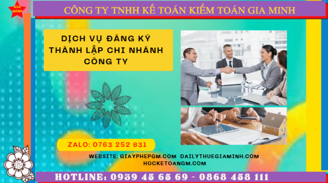 Dịch vụ đăng ký thành lập chi nhánh công ty tại Quận Ba Đình Hà Nội 4 Dịch vụ làm thủ tục thành lập chi nhánh công ty tại Quận Ba Đình - Hà Nội