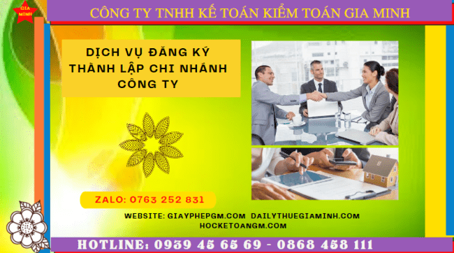 Dịch vụ đăng ký thành lập chi nhánh công ty tại Quận 5 - TPHCM 4 Dịch vụ làm thủ tục thành lập chi nhánh công ty tại Quận 5 - TPHCM