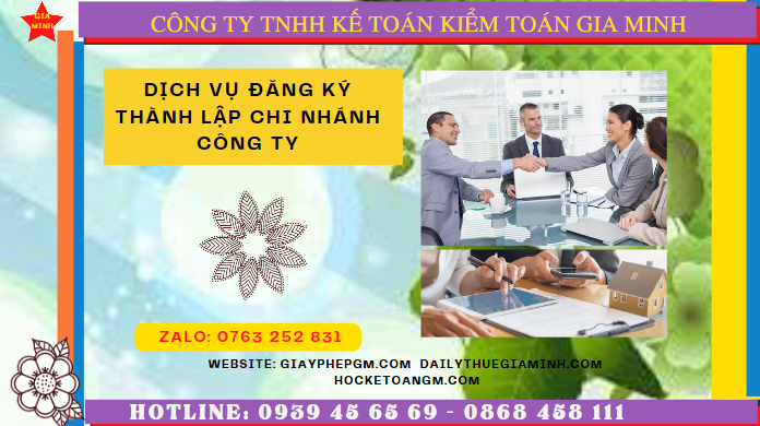 Dịch vụ đăng ký thành lập chi nhánh công ty tại quận 8 - tphcm 4 Dịch vụ làm thủ tục thành lập chi nhánh công ty tại Quận 8 - TPHCM