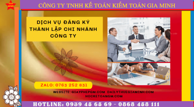 Dịch vụ làm thủ tục thành lập chi nhánh công ty tại Kiên Giang