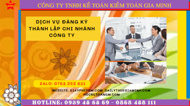 Dịch vụ đăng ký thành lập chi nhánh công ty tại huế 4 Dịch vụ làm thủ tục thành lập chi nhánh công ty tại Huế
