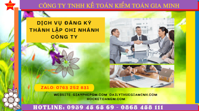Dịch vụ đăng ký thành lập chi nhánh công ty tại Quận Ninh Kiều 14 Đăng ký hoạt động chi nhánh văn phòng đại diện tại TP Cần Thơ
