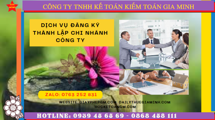 Dịch vụ đăng ký thành lập chi nhánh công ty tại thành phố thủ đức 6 Đăng ký hoạt động chi nhánh văn phòng đại diện tại Thành Phố Thủ Đức - TPHCM
