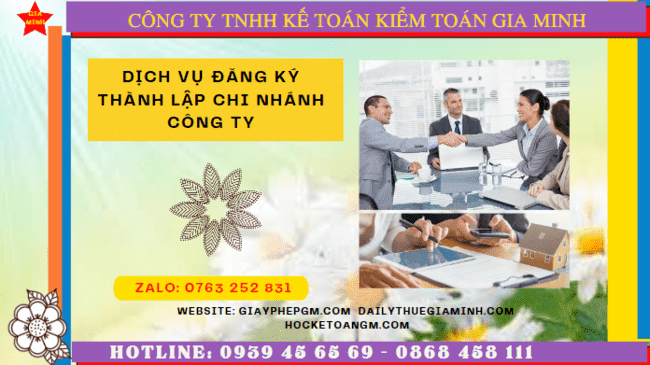 Dịch vụ đăng ký thành lập chi nhánh công ty tại Quận 4 - TPHCM 6 Đăng ký hoạt động chi nhánh văn phòng đại diện tại Quận 4 - TPHCM