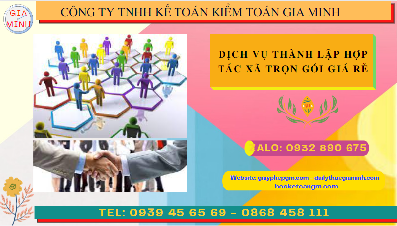 DỊCH VỤ THÀNH LẬP HỢP TÁC XÃ QUẬN NINH KIỀU TRỌN GÓI GIÁ RẺ 4 Dịch vụ làm thủ tục thành lập hợp tác xã trọn gói giá rẻ ở Quận Ninh Kiều